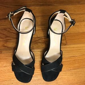 Unisa Black Dress Heels